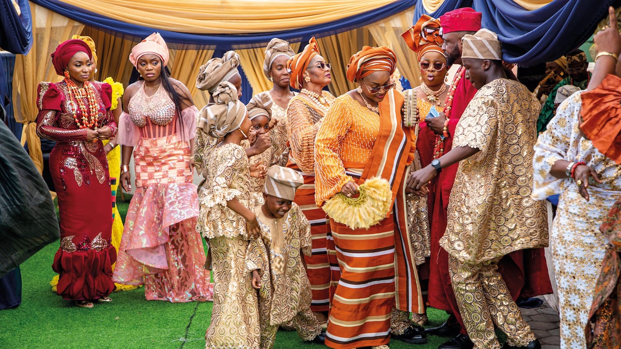 Still from The Secret Lives of Baba Segi’s Wives