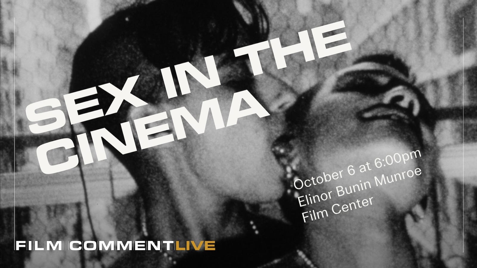 Still from Free Talk: Film Comment Live – Sex in the Cinema
