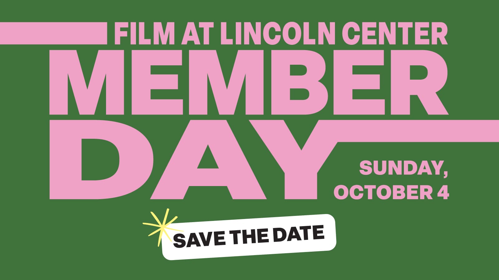 Still from NYFF64 Member Day