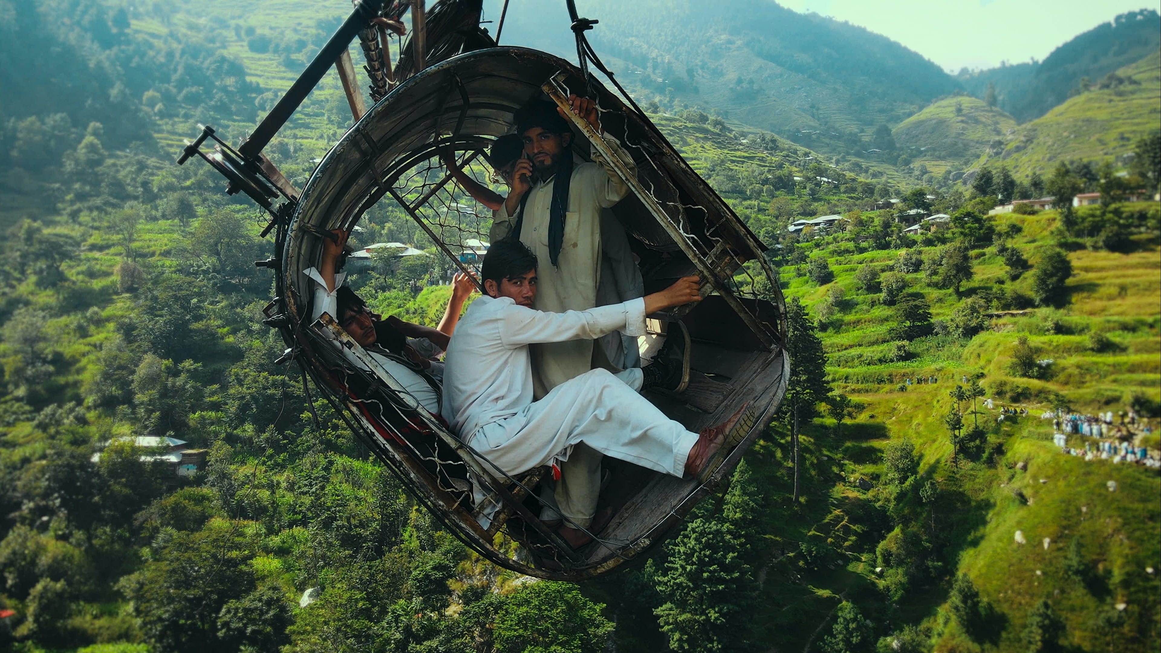 Still from Hanging by a Wire
