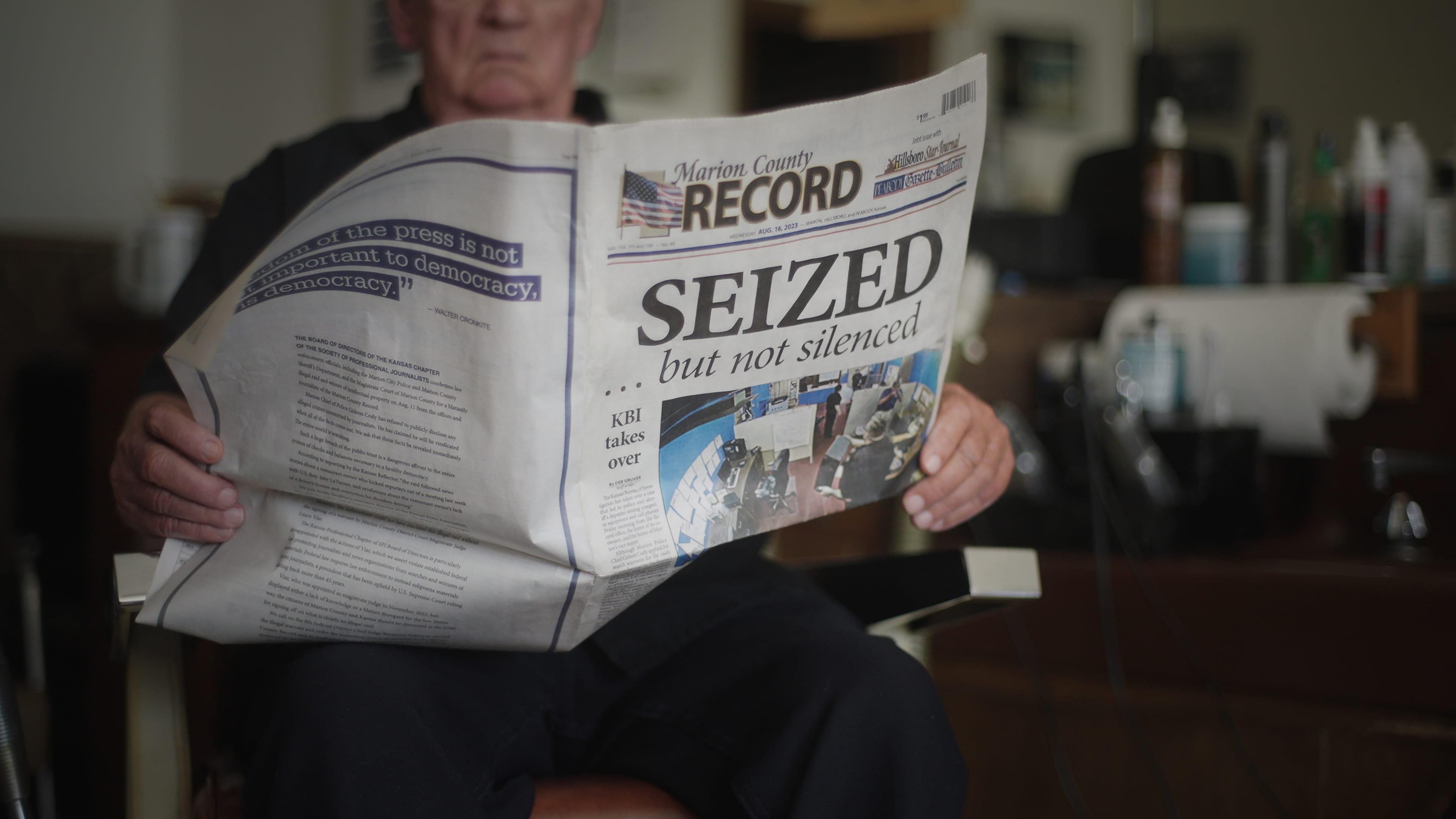 Still from Seized