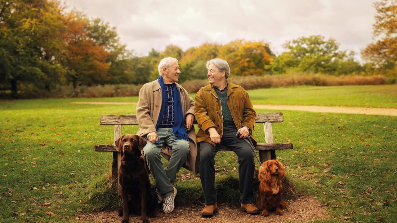Still from Frank and Percy