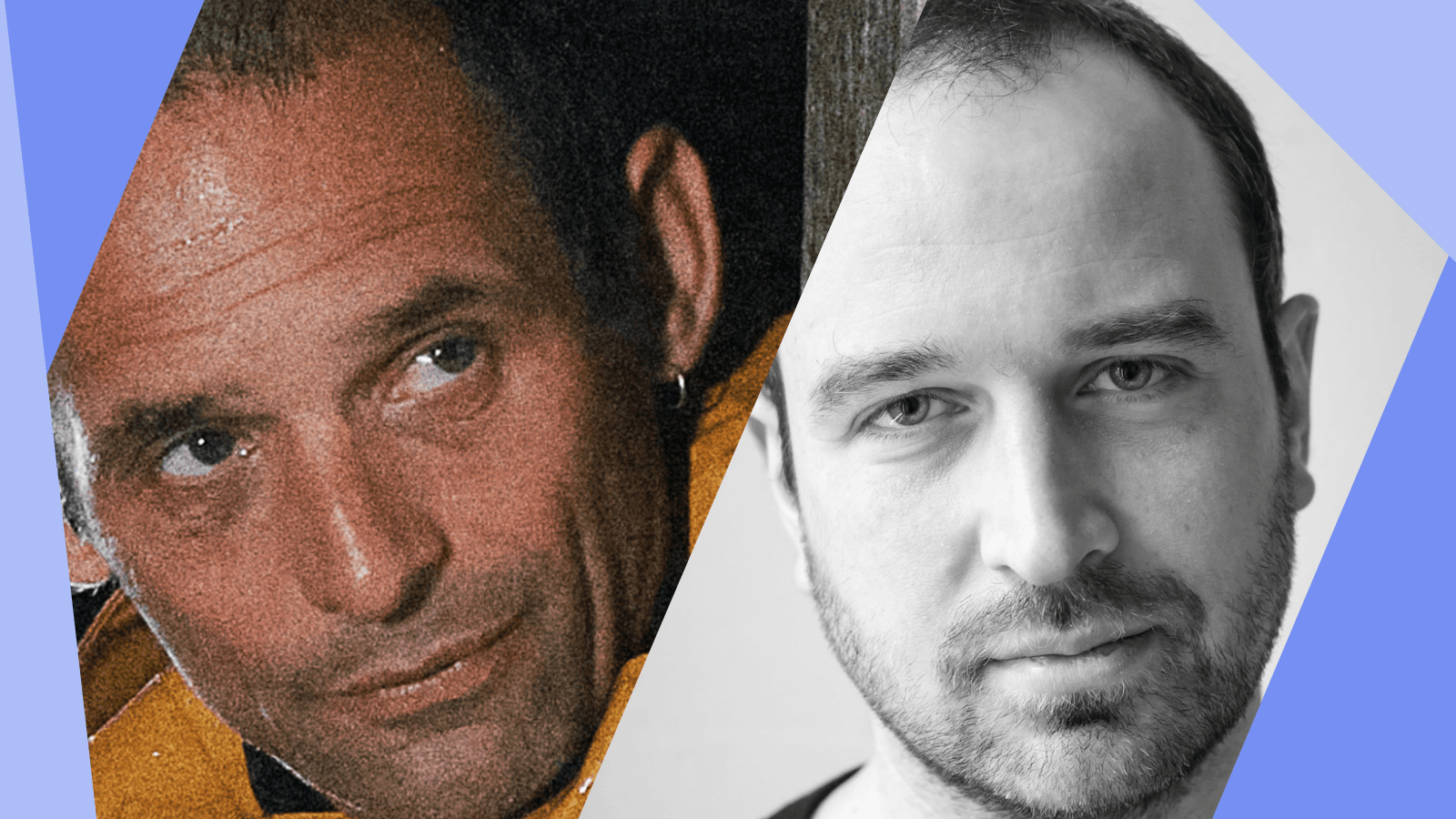 Still from Free Talk: Mark Jenkin & Alexandre Koberidze